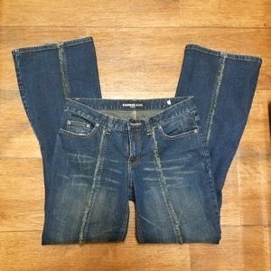 Express Low Rise Bell Bottom Flare Jeans